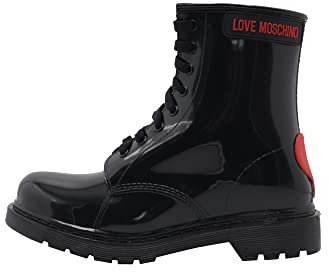 Love Moschino Stivali Donna Nero Lucido