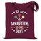wowshirt Stoffbeutel Jutebeutel Ich bin Sportlich ich spiel Dart Dartensport Liebhaber Geschenk Für Darts Spieler, Farbe:Burgundy