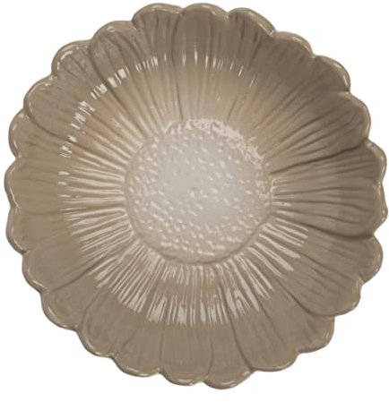 Sagaform Dagny 5018390 Assiette creuse en dolomite beige 20 x 20 x 5 cm