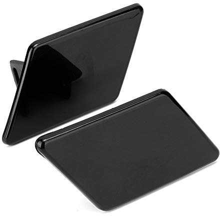 Paar Scheinwerferwaschkappen Passend für E90 E91, Rechte Scheinwerferwaschdüsenkappen Deckt OE-Nummer 61677211209, 61677211210, 61677203495 ab