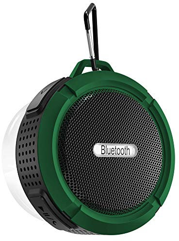 Innova Green Waterproof Bluetooth Suction Cup Speaker, Wireless & Portable