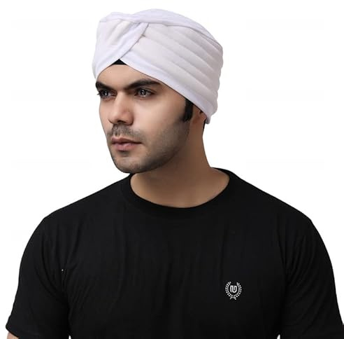 BISMAADH Unisex Weinrot Headwrap