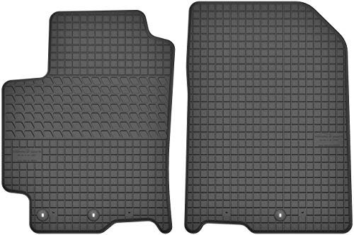 Gummimatten Vorne Gummi Fußmatten Satz für Kia Rio IV (ab 2017) / Kia Stonic (ab 2017) - 2-teilig - Passgenau