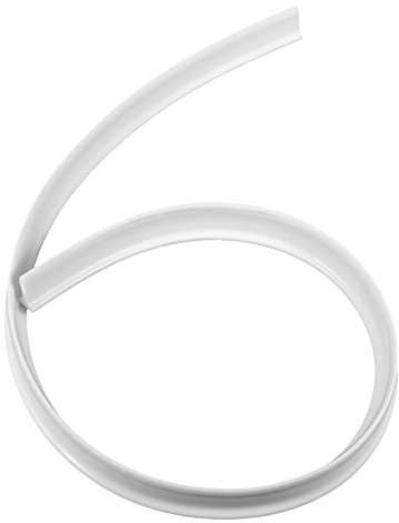 BUGUUYO Silicone Shower Water Stopper Flexible Splash Guard Self-Adhesive Design for Bathroom and Bathtub Waterproof Barrier for Wet and Dry Floor Easy Installation Random Colour