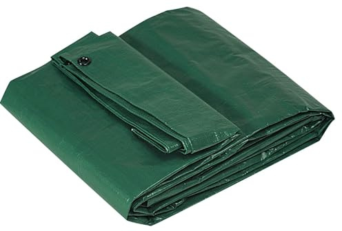 NG NICCOLAI TELO OCCHIELLATO SPALMATO PVC VERDE VARIE MISURE (3,0X4,0)