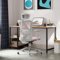 SIHOO M18 Bürostuhl ergonomisch, Computer-Schreibtischstuhl mit Verstellbarer Kopfstütze und Lendenwirbelstütze, hoher Rücken Executive Drehstuhl für Home Office (Hellrosa)