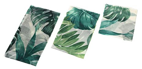 LABRIMP 3pcs Beeswax Wraps Food Wraps Beeswax for French Fries Candy -Preserving Wrapping Paper