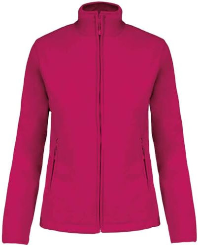 COOZO Ladies Maureen Micro Fleece Jacket - Fuchsia - XL