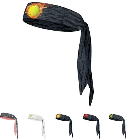 Kinder Sport Haarband, Bandana, Stirnband, für Kinder, Jungen und Mädchen (Tennis, Kinder)