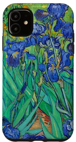 iPhone 11 Van Gogh Irises Field Impressionist Floral Art Case