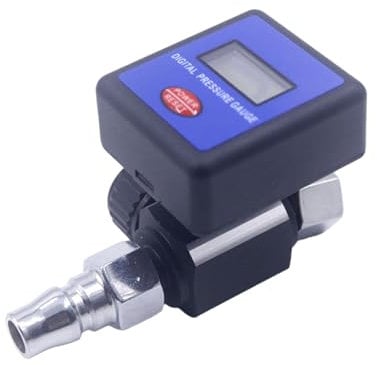 PneumaticAir Regulator Control Valves Digital Pressure Gauge Regulating 1/4in for Spray Guns Air Pressure Regulator