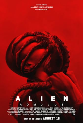 Filmposter Alien: Romulus 2024 für Jungen und Mädchen, Dekoration, Wandkunst, Poster, 40,6 x 61 cm, ungerahmt