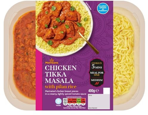 Morrisons Chicken Tikka Masala & Rice 400g