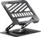Laptop Stand for Desk Adjustable Computer Stand 360° Rotating Laptop Stand with Hollow Ventilation Board Large Weight Capacity Laptop Riser Adjustable Height Laptop Stand for All 10 - 17'' Laptops