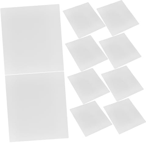 CHILDWEET Vereinfachte Zeichnung 3d Stift Matte 10 Stücke Schablonen Pvc Kunst Matte Tragbare Handwerk Matte