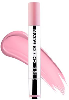 Sacheu Cheek STAY-N Liquid Blush for Cheeks — High Pigment, Buildable, Lightweight Cream Blush Infused With Squalane, for Dewy & Radiant Flushed Cheeks — Long-lasting & Cruelty Free, I'm Cute