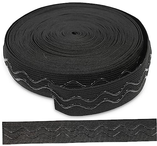 WEKAMOS 1rolle Elastisches Band Hochwertiges Dehnbares Nähgummi Für Bekleidung -projekte Und Bastelarbeiten Für Hosenbund Haargummis Und Mehr