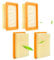 4 Piezas Filtro Aspiradora para Karcher Kit, para Karcher WD4/WD5/WD6/MV4/MV5/MV6 Filtro de Pliegues Plano, para Contra Polvo Fino, Olores