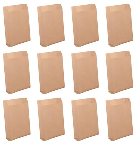 Hygienebeutel für Damen, Damenbinden, Entsorgungsbeutel, Trockenwachs, fettbeständig, Müllbehälter, Papiereinlagen, Kraftpapiersäcke für Kekse, Snacks, 50 Stück