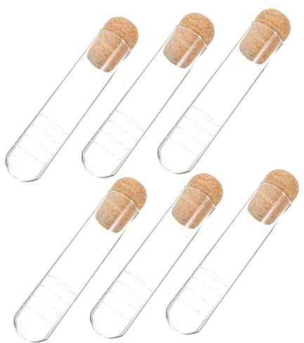 MUCKLILY 6 Piezas Infusor Vidrio Colador Reutilizable Infusiones Tazas y Casa o Oficina