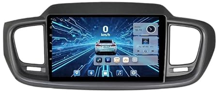 Autoradio Bluetooth per Kia sportage 2014-2017 9 Pollici HD Touch Screen Auto Radio Supporta AUX USB SD MP5 Car Lettore Multimediale Controllo del(HM601 4 Core Wifi 1+16GB)