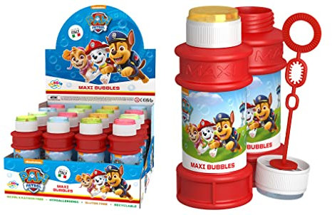 DULCOP – Paw Patrol Set of 16 Tubes of Soap Bubbles, 103693500, 175 ml