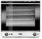 HENDI Four à Convection Professionnel H90S avec Humidification Manuelle, 2670W, incl. 4 Plaques en Aluminium, 2 Ventilateurs, 50–300°C, Porte Double Vitrage, 230V, 595x595x(H)570mm, Inox