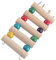 3 Größen Haustier Hängenden Holz Leiter Hamster Treppen Hängebrücke Schaukel Käfig Dekoration Spielzeug für Vogel Hamster Nagetier(S)