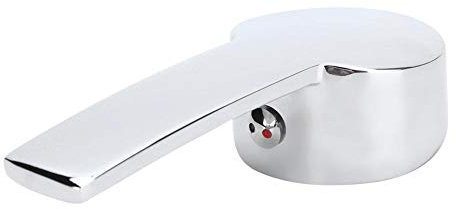 Kit de poignee de levier de robinet d'eau du robinet d'eau froide chaude en alliage de zinc pour accessoires de salle de bain noyau de valve de 35 mm pour baignoire et douche pression unique