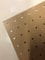 1200 x 600 x 3mm Wooden Perforated Hardboard/Pegboard 18mm Hole Centres