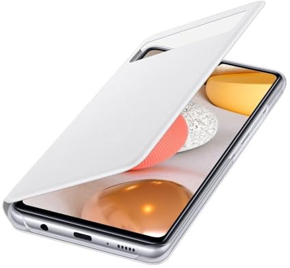 Samsung S View Wallet Cover für A426B Galaxy A42 5G - White