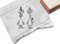 Stempel Lustiger Osterstempel Hühner Paar - Tierstempel Hühnchen Ostern Karten Geschenkanhänger Basteln Osterdeko Tischdeko Scrapbook - zAcheR-fineT (klein ca. 38 x 49 mm)