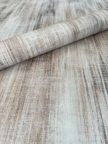 Mambo-Design PVC Tischdecke Kora Meterware Wachstuch Eckig Breite & Länge wählbar abwaschbar geprägt Leinenoptik, Größe:100 x 180 cm