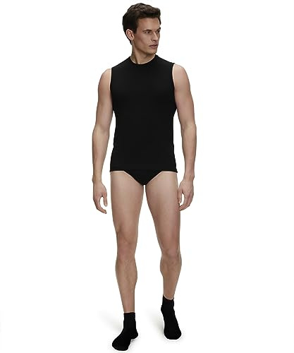 FALKE Herren Daily Comfort 2-Pack Muscle Shirt Unterwäsche Unterhemd bequemes Muskelshirt ärmellos mit Rundhals Ausschnitt im Multipack schnelltrocknende atmungsaktive nachhaltige Baumwolle 2 Stück