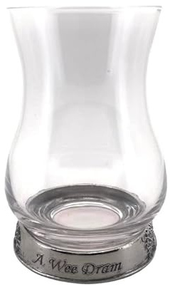 Stunning Pewter A Wee Dram Scottish Whisky Tasting Glass