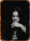 Fotos Ozzy Portrait Metall Blechschild Poster Vintage Kunst Wanddekoration 30,5 x 20,3 cm