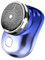 Mini Rasierer, Elektrischer Rasierer Herren, USB wiederaufladbar, Mini Shave Tragbarer Elektrorasierer für Zuhause und Reisen, Nass und Trockenrasierer, Geschenk für Männer (Blau)