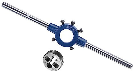 CoCud Dado Juego de Mandril para Taladro, 3/8-16 Unc Rosca Matriz Y Ajuste 20mm-30mm Od / M9-m11 Llave Matriz Herramienta Kit - (Aplicaciones: para Reparación Roscas), 1 Juego