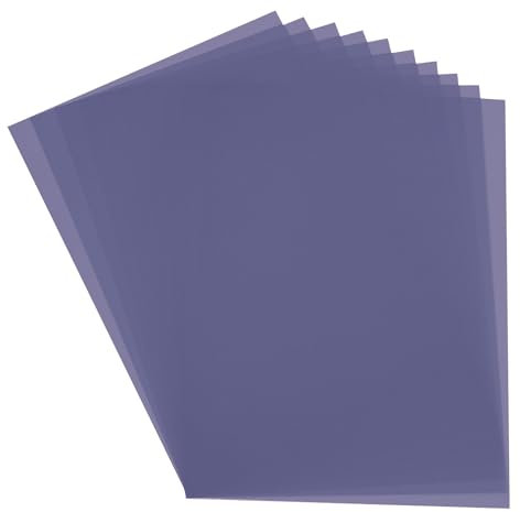 PATIKIL Transparentpapier, 30 Blatt A4 Durchsichtiges Zeichenpapierblock 21 x 29,7 cm 100 g/m² zum Zeichnen, Skizzieren, Malen mit Tinte, Bleistift, Marker, Blau