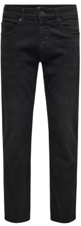 Only & Sons Herren Male Onsweft Mittlere Taille Slim Fit Jeans Jeanshose