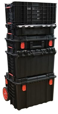 US PRO Tools 5-in-1 Rollwagen mit Rollen, Rollwagen