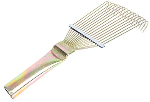 Beaupretty Robuster Metalldraht-haarekamm Für Pferde Und Rinder Leichte Tragbare Tierpflegebürste Mit Glattem Griff Zur Effektiven Entfernung Von Losem Haar Sanften Fellpflege Im Haustierbere