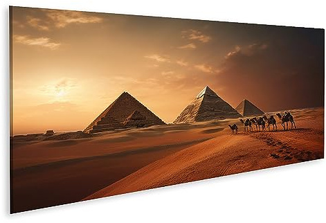 islandburner Prime Bild auf Leinwand Pyramiden Gizeh Ägypten Reisefotografie Bilder Wandbilder Poster