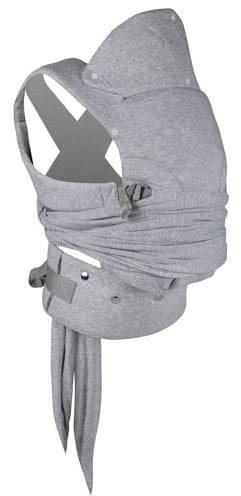 BOPPY COMFYGROW BABYTRAGE, LIGHT GREY