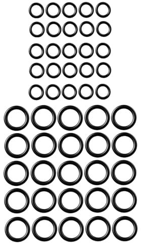 AWHAO 50x Power Hochdruckreiniger O Ringe Hochdruck O Ringe Gummi O Ringe Set