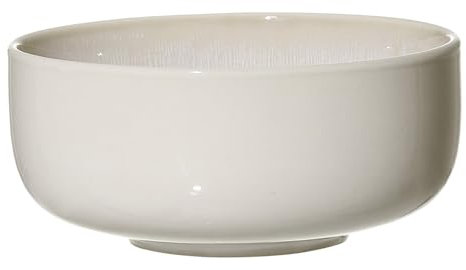 Ritzenhoff & Breker Laredo Müslischale, 14 cm, Runde Schale mit Farbverläufen, Skandinavisches Design mit Reaktivglasur, Steinzeug, Beige