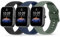 YLK 3 Pezzi Cinturino per Amazfit Bip U Pro/Lite/S/3, 20mm in Silicone Sportivo per Amazfit Bip (Nero+Verde Oliva+Blu Scuro)