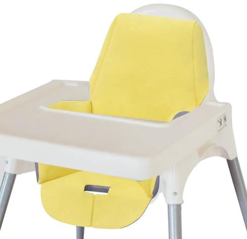 Sitzbezüge Kissen Kompatibel Für Ikeas Antilop Hochstuhl, Baby Hochstuhl Kissenbezug, Waschbar Faltbarer Baby Hochstuhl Bezug Kinder Hochstuhl Sitzkissen Komfortabel Sitz Covers Stuhlkissen