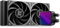 ID-COOLING DX240 MAX - Enfriador líquido de CPU ARGB AIO de 240 mm, radiador de 38 mm de grosor, 2 ventiladores de alta eficiencia de 120 mm, soporte cero RPM, Intel LGA1851/1700/1200/115X y AMD