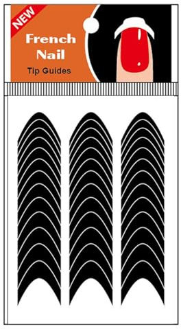 Professional Looking French Tip Guides Manicure Made Simple With Art Stickers